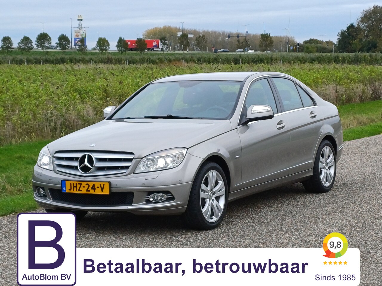 Mercedes-Benz C-klasse Combi - 280 Avantgarde /Chique combinatie!/Leder/Navi/Trekh/ - AutoWereld.nl
