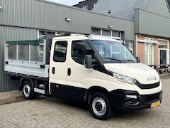 Iveco Daily - 35S11D 2.3 345 7 persoons 3500kg trekgewicht Airco Euro 5 Pick-up Open laadbak Bakwagen 1e
