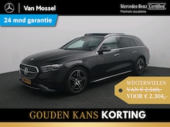 Mercedes-Benz E-klasse Estate - 300 e AMG Line / Panoramadak/ Leder/ SUPERSCREEN/ Stoelverwarming- & Ventilatie/