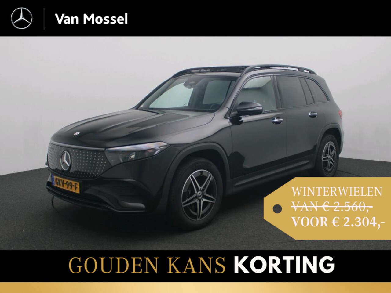 Mercedes-Benz EQB - 250+ AMG Line 7p. 71 kWh / 360Graden-Camera / Panaroma-dak / Night-Pakket / - AutoWereld.nl
