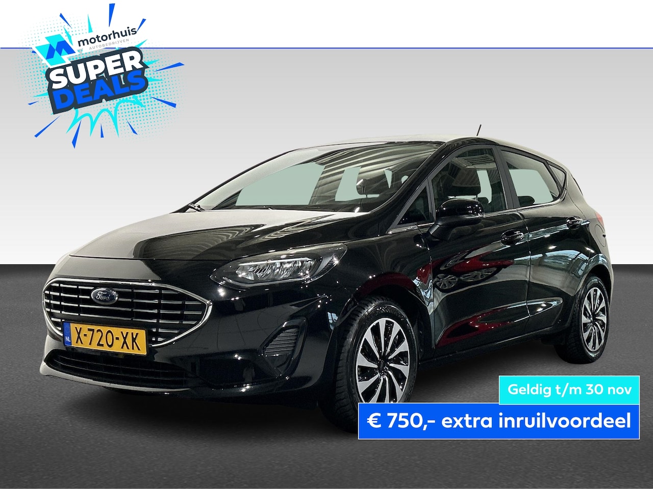 Ford Fiesta - 1.0 EcoBoost Hybrid Titanium 1.0 EcoBoost Hybrid 125pk Titanium - AutoWereld.nl