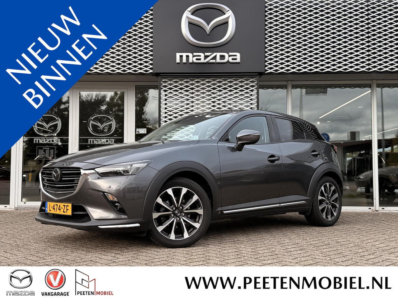 Mazda CX-3 - 2.0 SkyActiv-G 150 GT-M 4WD | LEER | | HEAD UP DISPLAY | - AutoWereld.nl