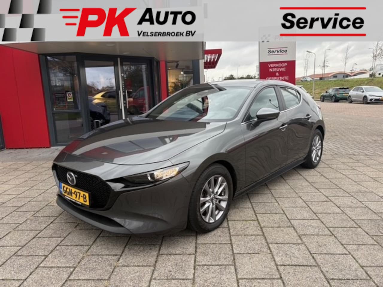 Mazda 3 - 2.0 e-SkyActiv-G M Hybrid 122 | Navi \ Camera | Cruise | 78.178 km Dealeronderhouden - AutoWereld.nl