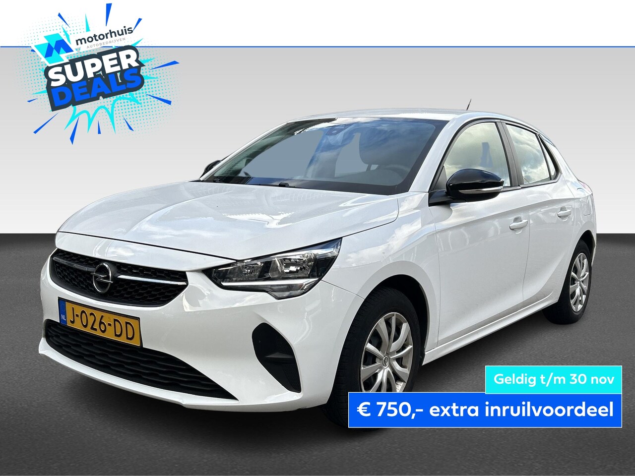 Opel Corsa - 1.2 EDITION 75PK AIRCO CRUISE CARPLAY TEL NAP - AutoWereld.nl
