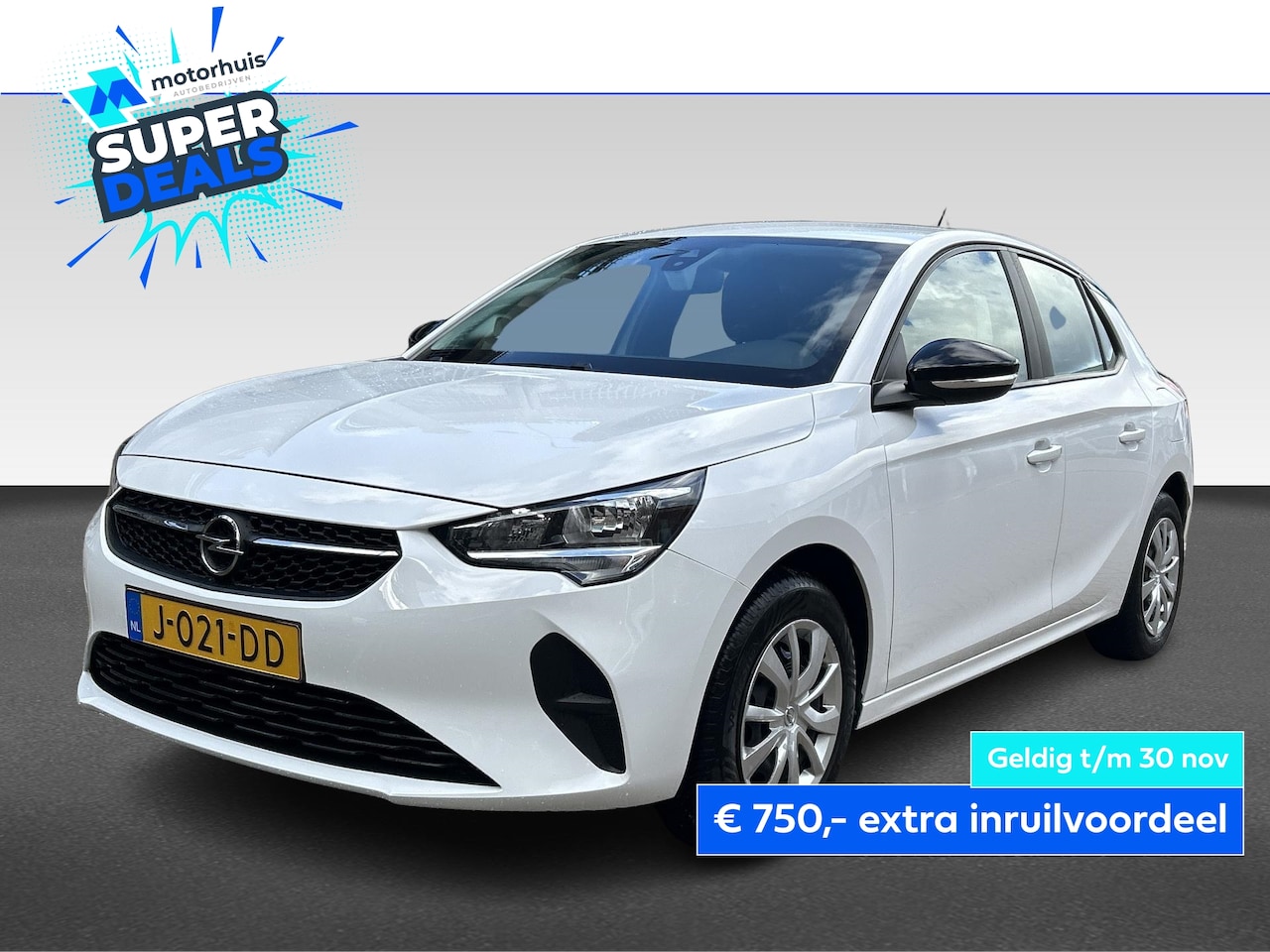 Opel Corsa - 1.2 EDITION 75PK AIRCO CRUISE CARPLAY TEL NAP - AutoWereld.nl