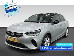 Opel Corsa - 1.2 TURBO 100PK AUTOMAAT ELEGANCE CARPLAY ECC WINTERPACK CAMERA TWOTONE NAP