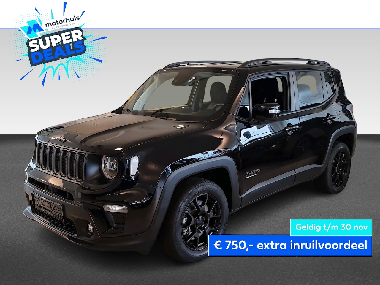 Jeep Renegade - 1.3T 4xe 240pk Plug-in Hybrid 4W - AutoWereld.nl