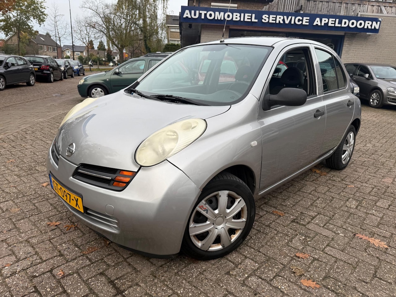 Nissan Micra - 1.2 Visia * NW. APK*AIRCO*ELEKTR. RAMEN*STUURBEKR.*AUX-USB* - AutoWereld.nl