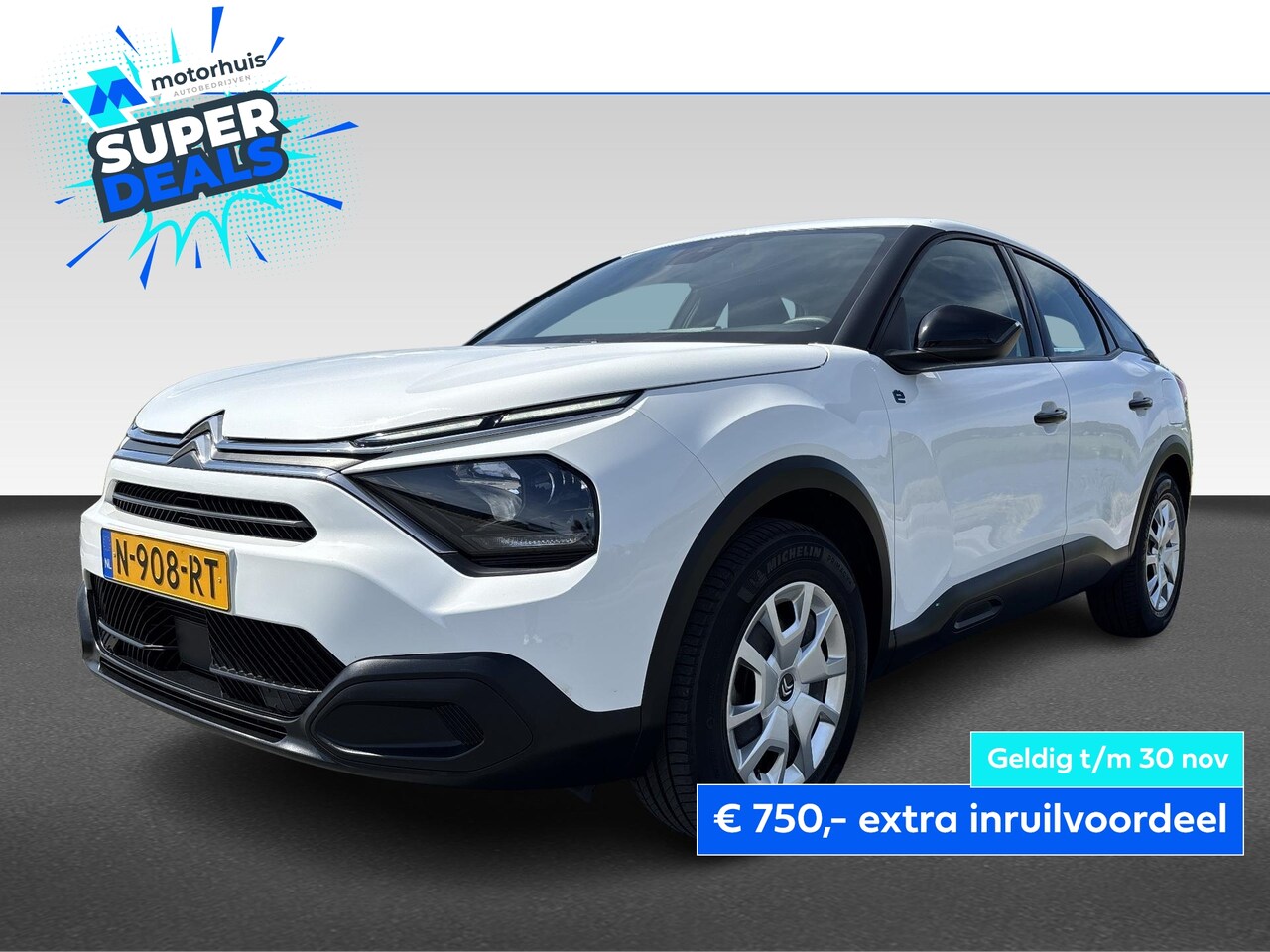 Citroën Ë-C4 - | 100% Elektrisch | Comfort & Connectiviteit | - AutoWereld.nl