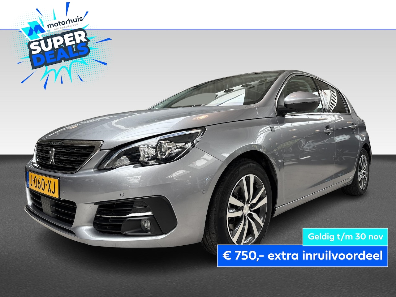 Peugeot 308 - | 130pk Automaat | Tech Edition | Panoramadak | Full LED | Adaptieve Cruise | Keyless | Ca - AutoWereld.nl