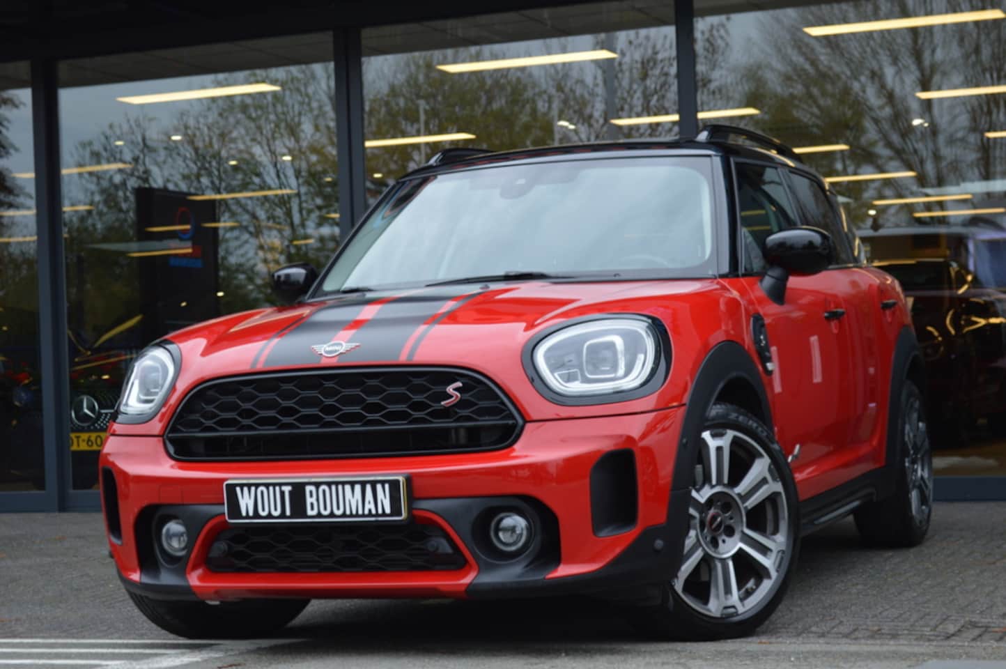 MINI Countryman - Mini 2.0 Cooper S ALL4 Aut. Led Leder Panorama Memory Head-Up Camera Keyless Harman/Kardon - AutoWereld.nl