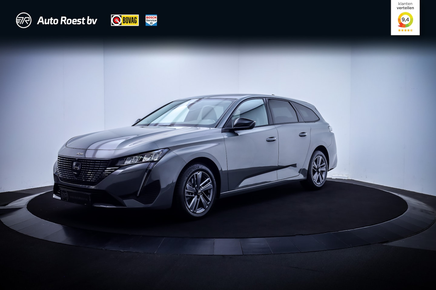 Peugeot 308 SW - 1.2T ALLURE NAVI | CLIMA | AGR | STOELVERW. | LED | CAM. | DAB | ACC | ½LEER | KEYLESS - AutoWereld.nl