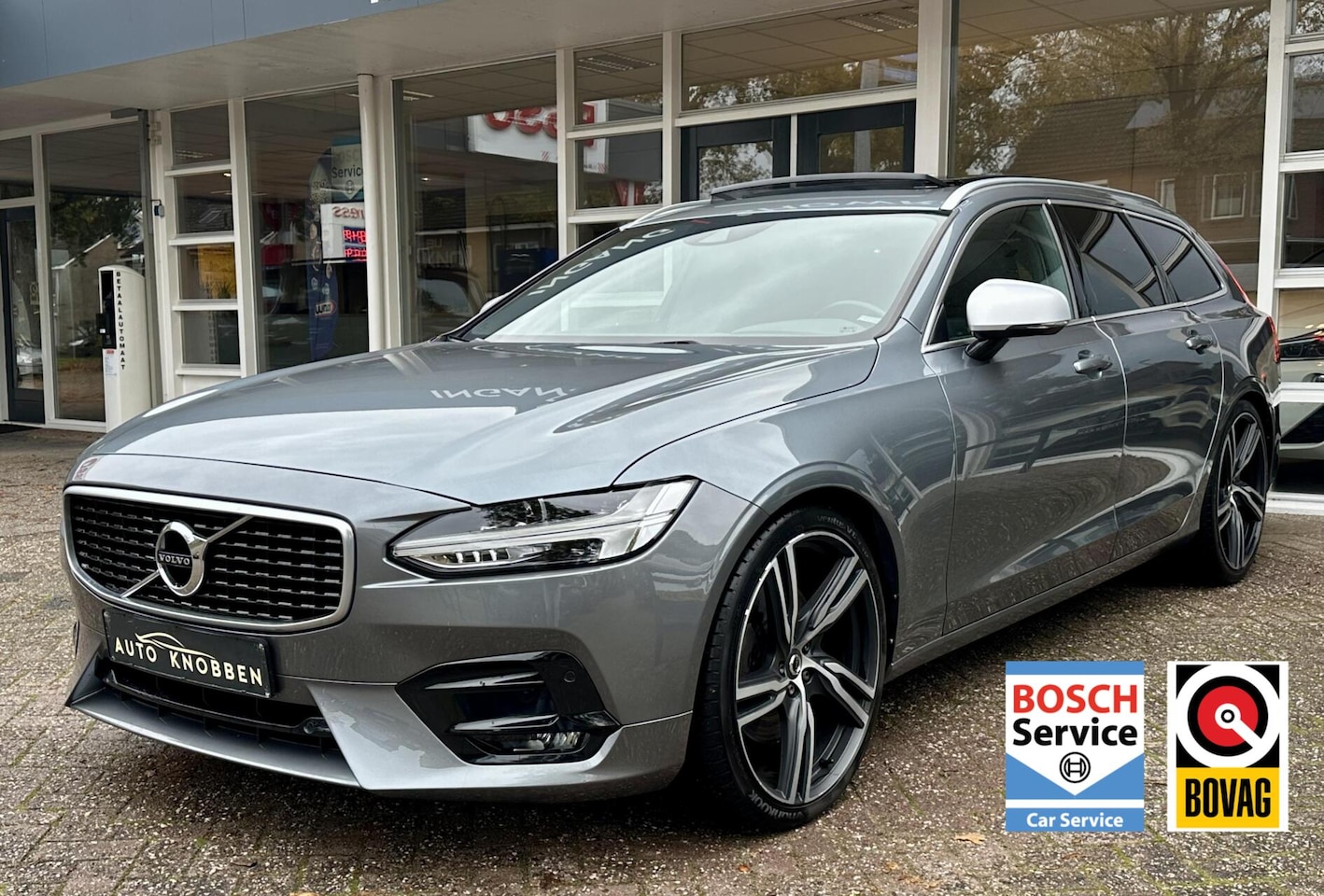 Volvo V90 - 2.0 T5 R-Design Led, Pano, Auto Pilot, Camera, LM.. - AutoWereld.nl