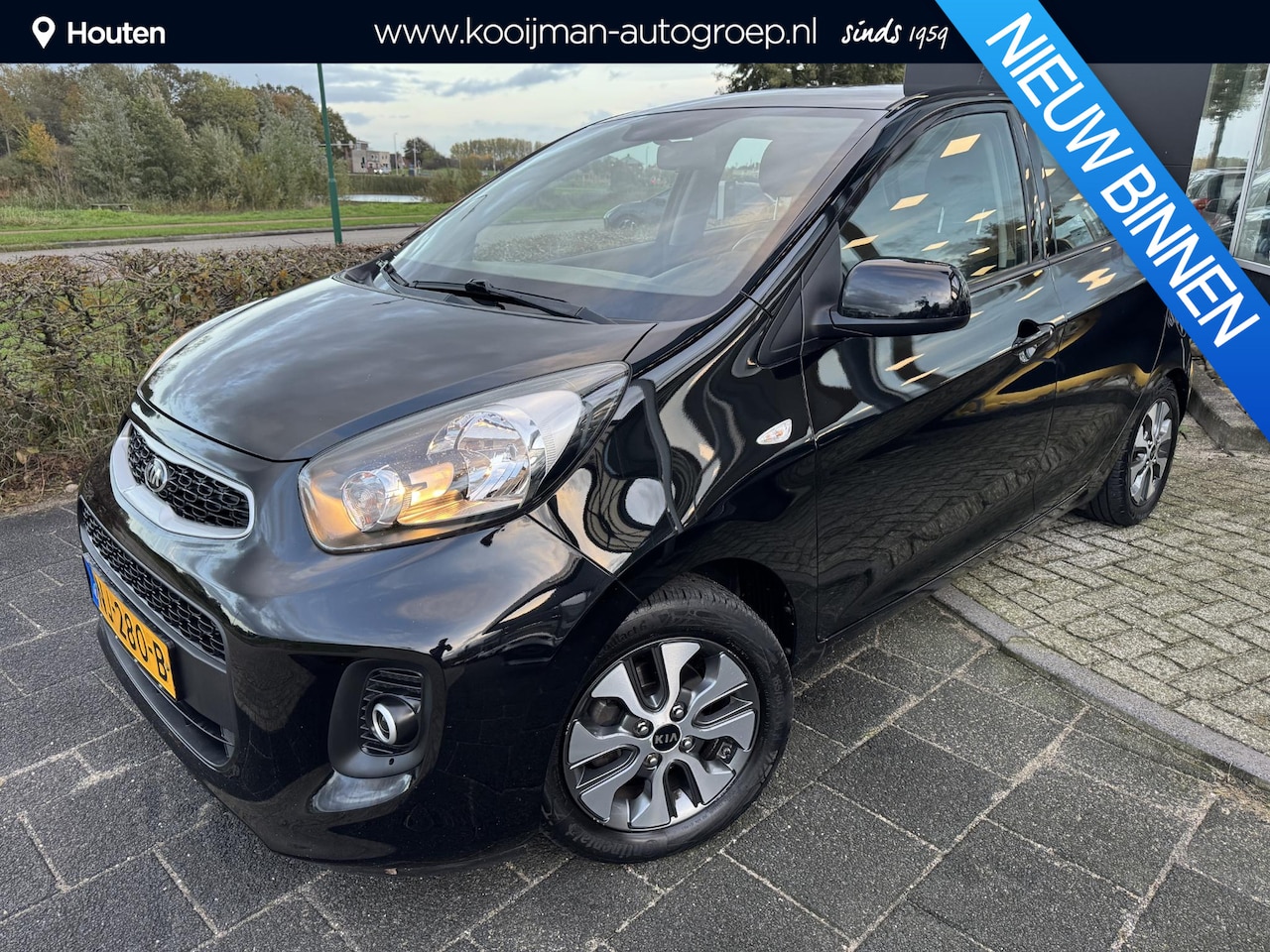 Kia Picanto - 1.0 CVVT EconomyPlusLine | Achteruitrijcamera | LM Velgen | Navigatie | Handsfree Bellen | - AutoWereld.nl