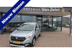 Dacia Dokker - 1.3 TCe Stepway* 131 PK* 5 Zitplaatsen*6 BAK*Navigatie*PDC*Elektrische Ramen* Bovag Garant