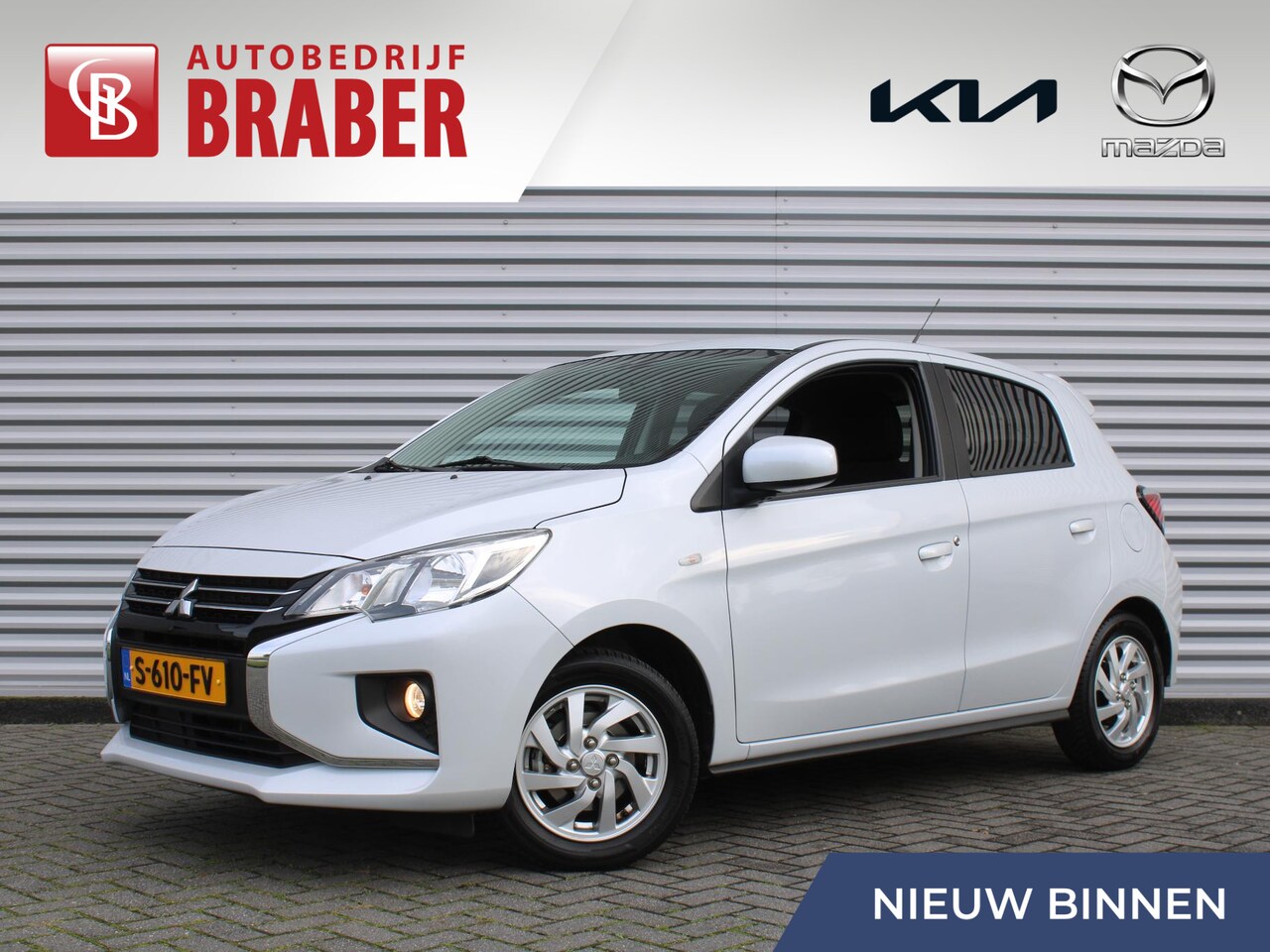 Mitsubishi Space Star - 1.2 Dynamic | Camera | Clima | 14" LM | Dealeronderhouden | Cruise | Android Auto/Apple Ca - AutoWereld.nl