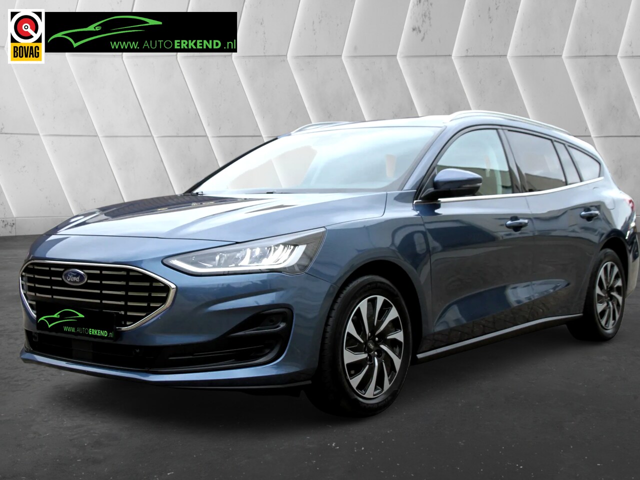 Ford Focus Wagon - 1.0 EcoBoost Titanium X Business Hybrid - AutoWereld.nl