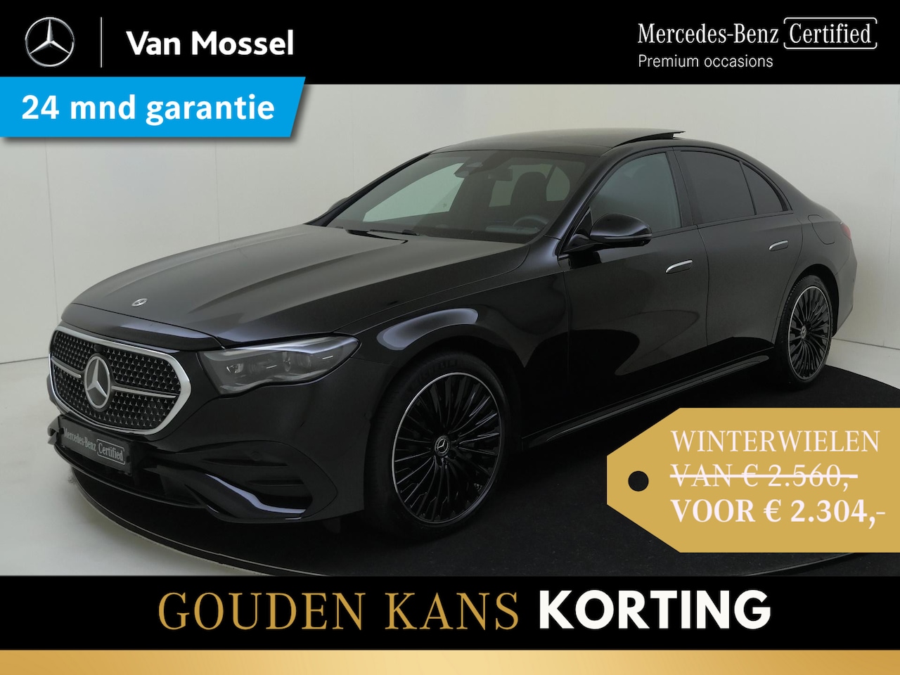 Mercedes-Benz E-klasse - 400 e 4MATIC AMG-Line / Stoelverwarming / 360Graden-Camera  / Panorama-schuifdak / Memory- - AutoWereld.nl