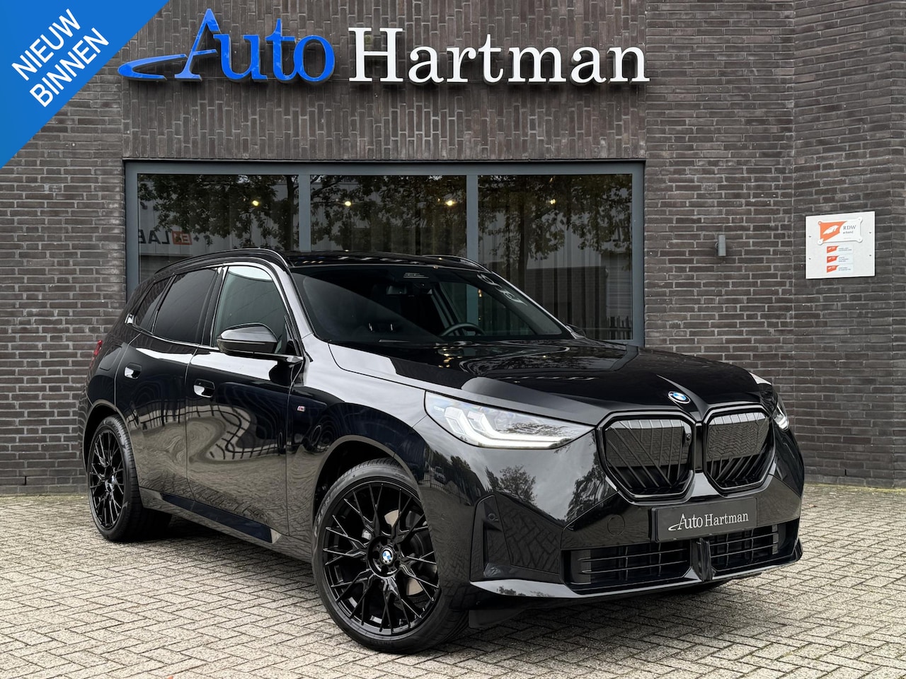 BMW X3 - 20 xDrive M-Sport PANO|ACC|LEDER|TREKHAAK|360CAM - AutoWereld.nl