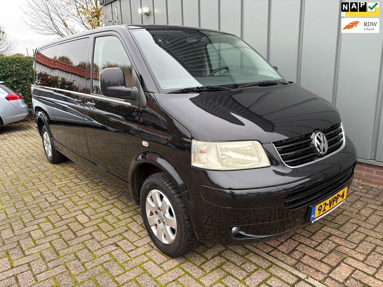 Volkswagen Transporter - 2.5 TDI 340 Trendline DC Automaat NAP//AIRCO//CRUISE//DUBBELCABINE//TREKHAAK - AutoWereld.nl