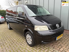Volkswagen Transporter - 2.5 TDI 340 Trendline DC Automaat NAP//AIRCO//CRUISE//DUBBELCABINE//TREKHAAK
