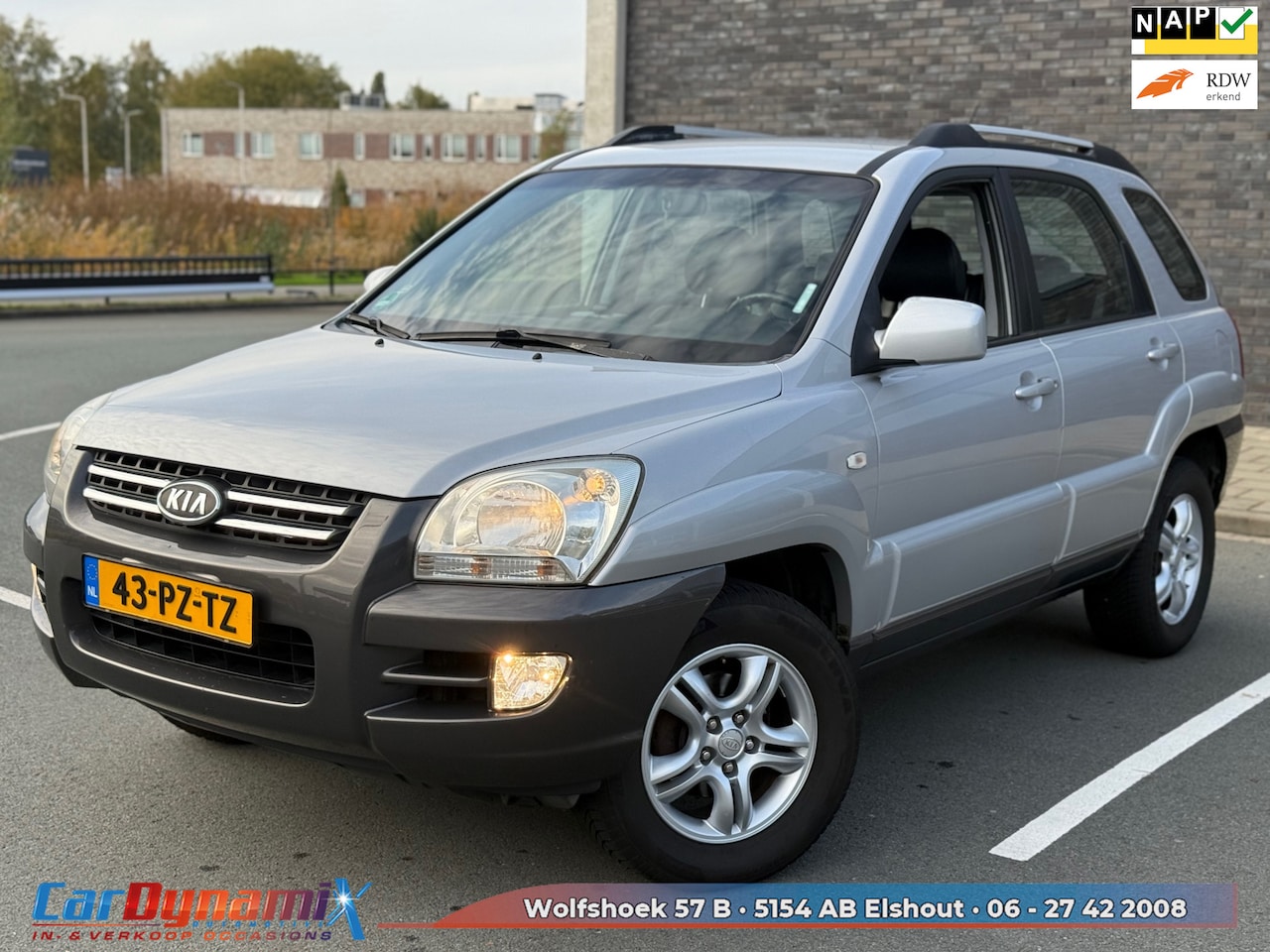 Kia Sportage - 2.0 CVVT Executive | Climate | Android-Navi | Half Leder | Trekhaak - AutoWereld.nl