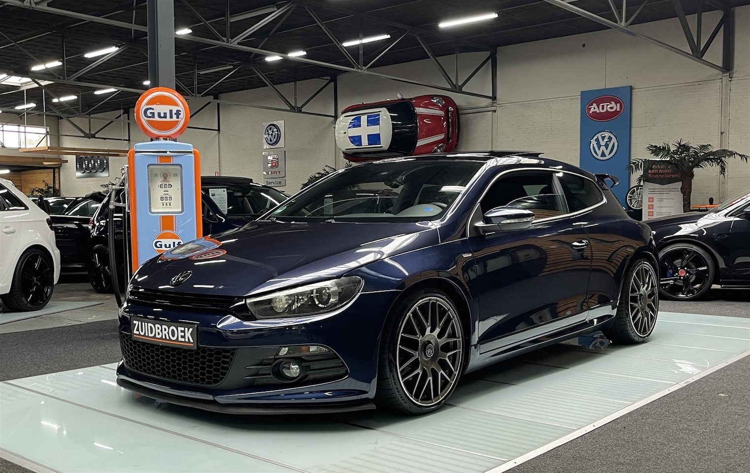 Volkswagen Scirocco - 2.0 TSI UNIEK!! 105DKM!! Cruise!! Clima!! Navi!! - AutoWereld.nl