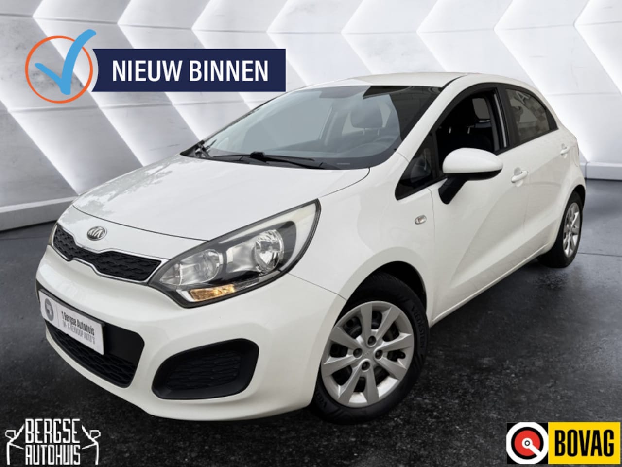 Kia Rio - 1.2 CVVT Comf. Pack Airco Navi Lmv BT Nap - AutoWereld.nl