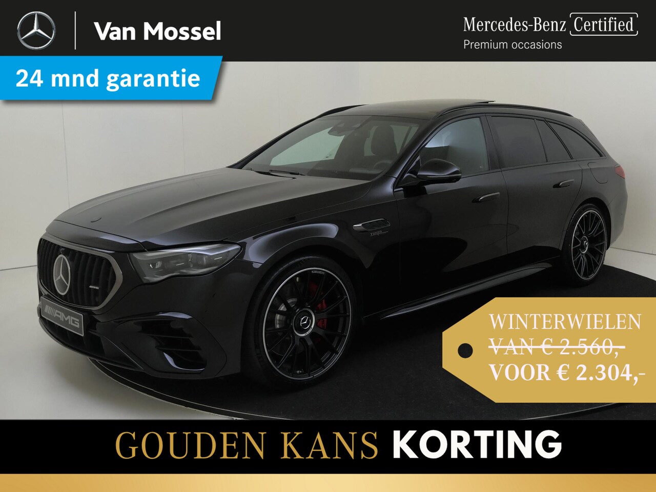 Mercedes-Benz E-klasse Estate - AMG 53 4MATIC+ / Premium Plus/ Panoramadak/ DYNAMIC PLUS/ 21 inch/ Rijassistentiepakket/ S - AutoWereld.nl