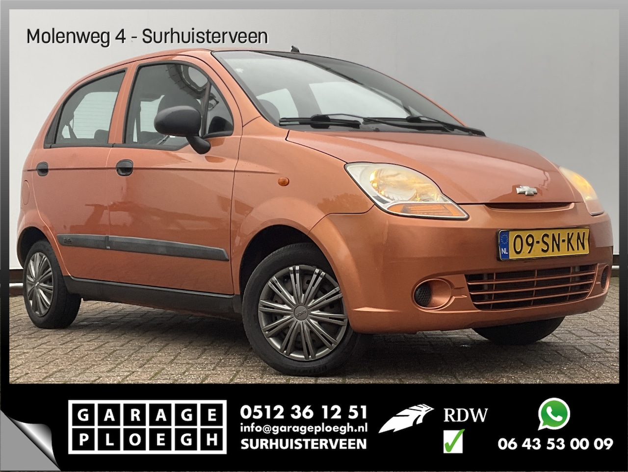 Chevrolet Matiz - 0.8 Breeze Airco DAB Elektrische Ramen NAP! - AutoWereld.nl