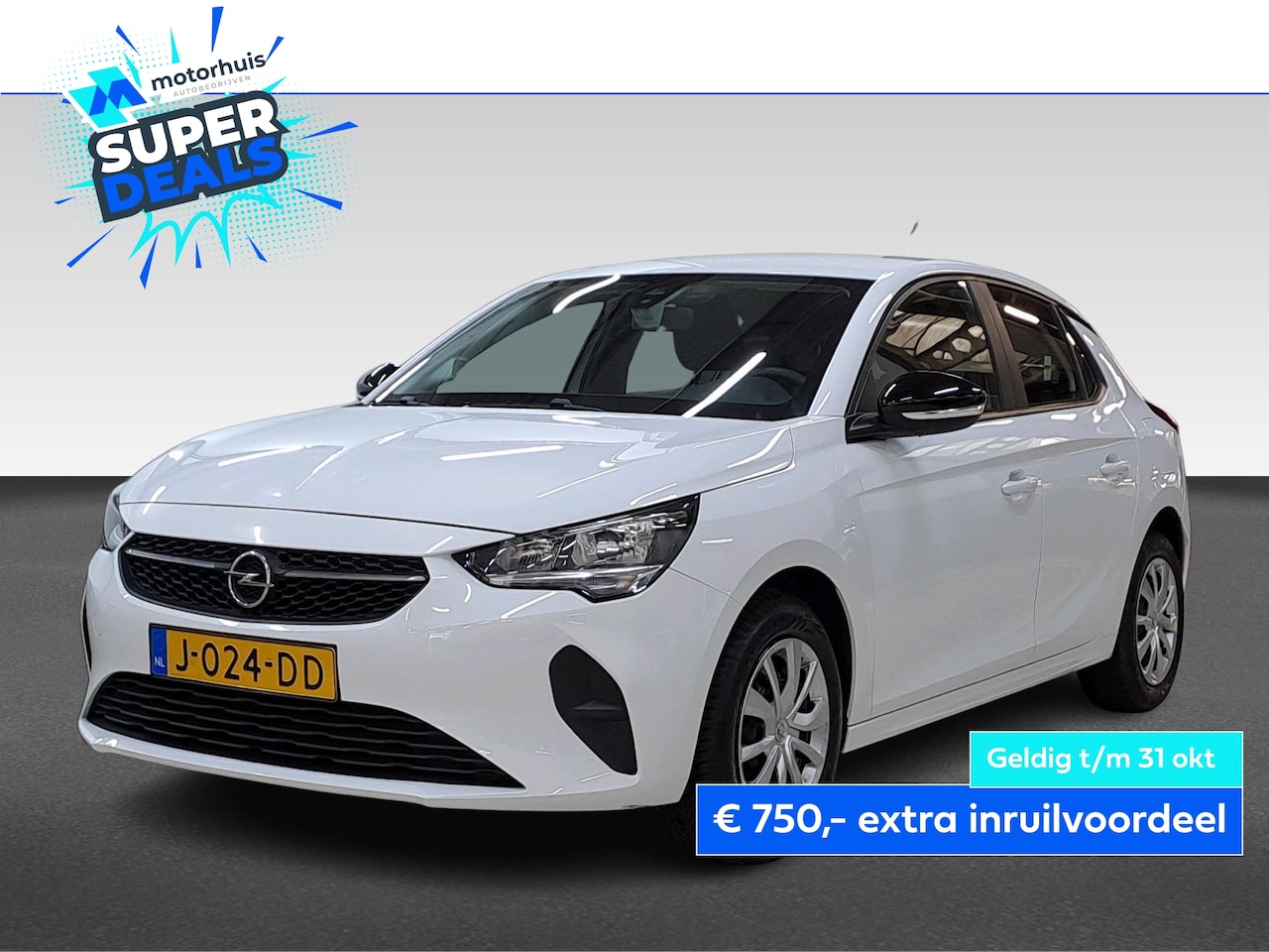 Opel Corsa - 1.2 EDITION 75PK AIRCO CRUISE CARPLAY TEL NAP - AutoWereld.nl