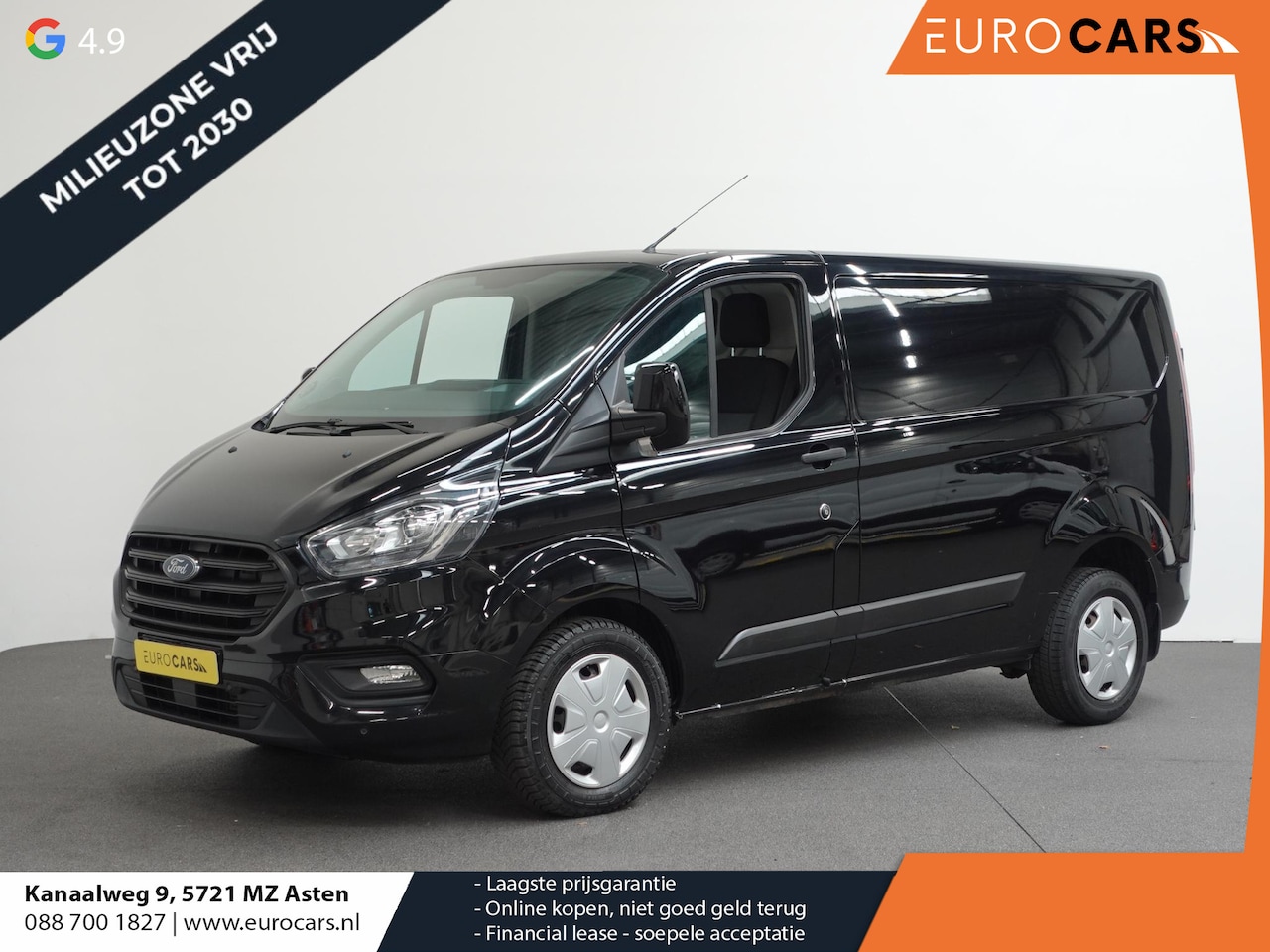 Ford Transit Custom - 131pk Automaat L1H1 Parkeersensoren Cruisecontrol Airco Euro6 Bluetooth - AutoWereld.nl