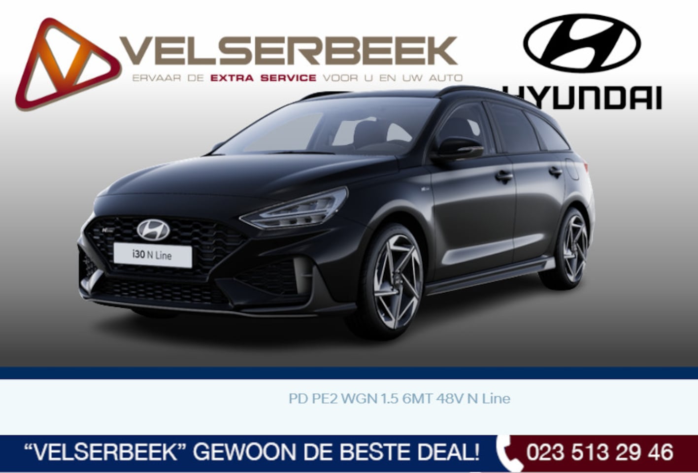Hyundai i30 Wagon - 1.5 T-GDi MHEV N Line **NIEUW**DIRECT RIJDEN** - AutoWereld.nl