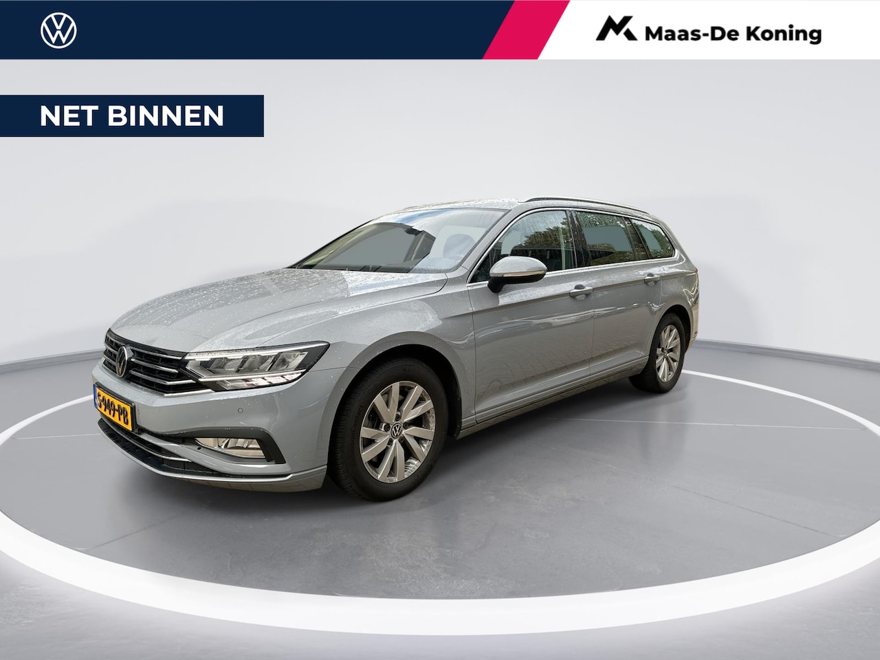Volkswagen Passat Variant - 1.5 TSI 150pk DSG Business · Camera · Apple/Android Car Play · ACC · Verkeersbord detectie - AutoWereld.nl