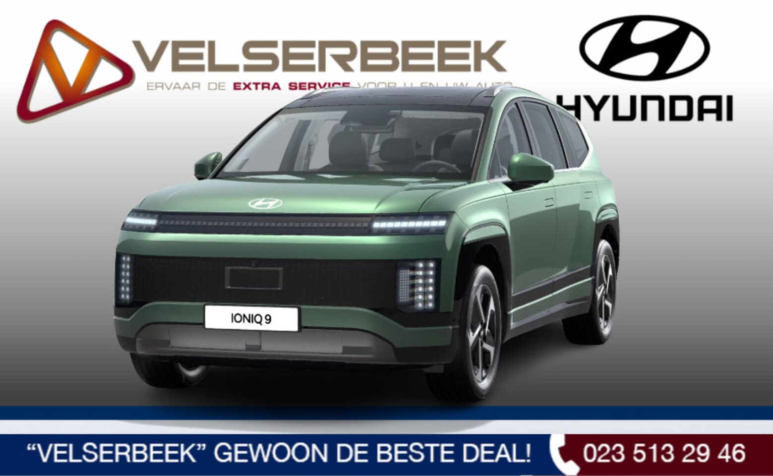 Hyundai IONIQ 9 - Connect+ AWD 7p. 110.3 kWh **DIT JAAR NOG RIJDEN**** - AutoWereld.nl