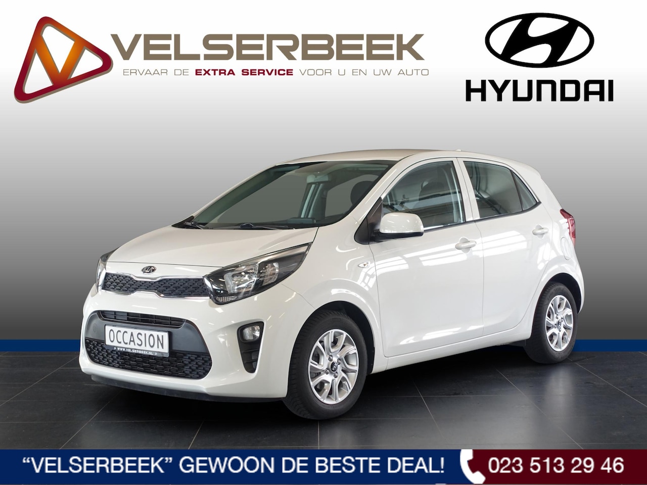 Kia Picanto - 1.0 CVVT ComfortPlusLine *Navigatie/LMV/Airco * - AutoWereld.nl