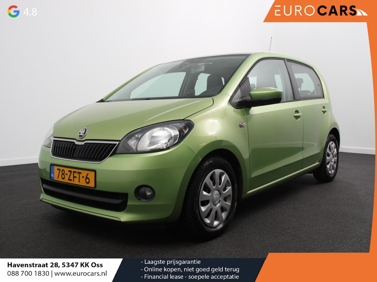 Skoda Citigo - 1.0 Greentech Tour Airco | Panorama dak | Elektrische ramen | Lichtmetalen velgen | Radio - AutoWereld.nl