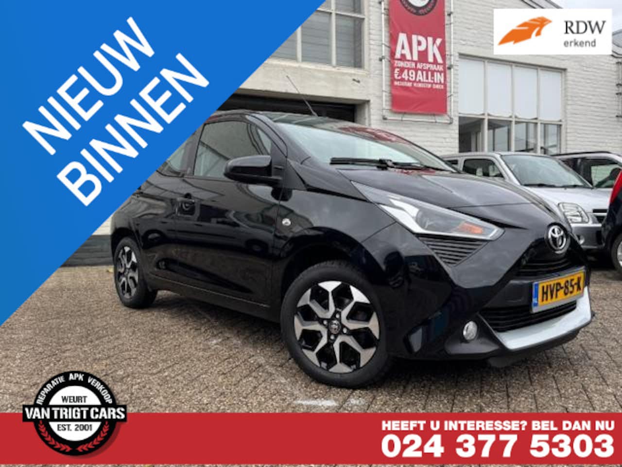 Toyota Aygo - 1.0 VVT-i x-play full option | vanaf €216 p/m - AutoWereld.nl