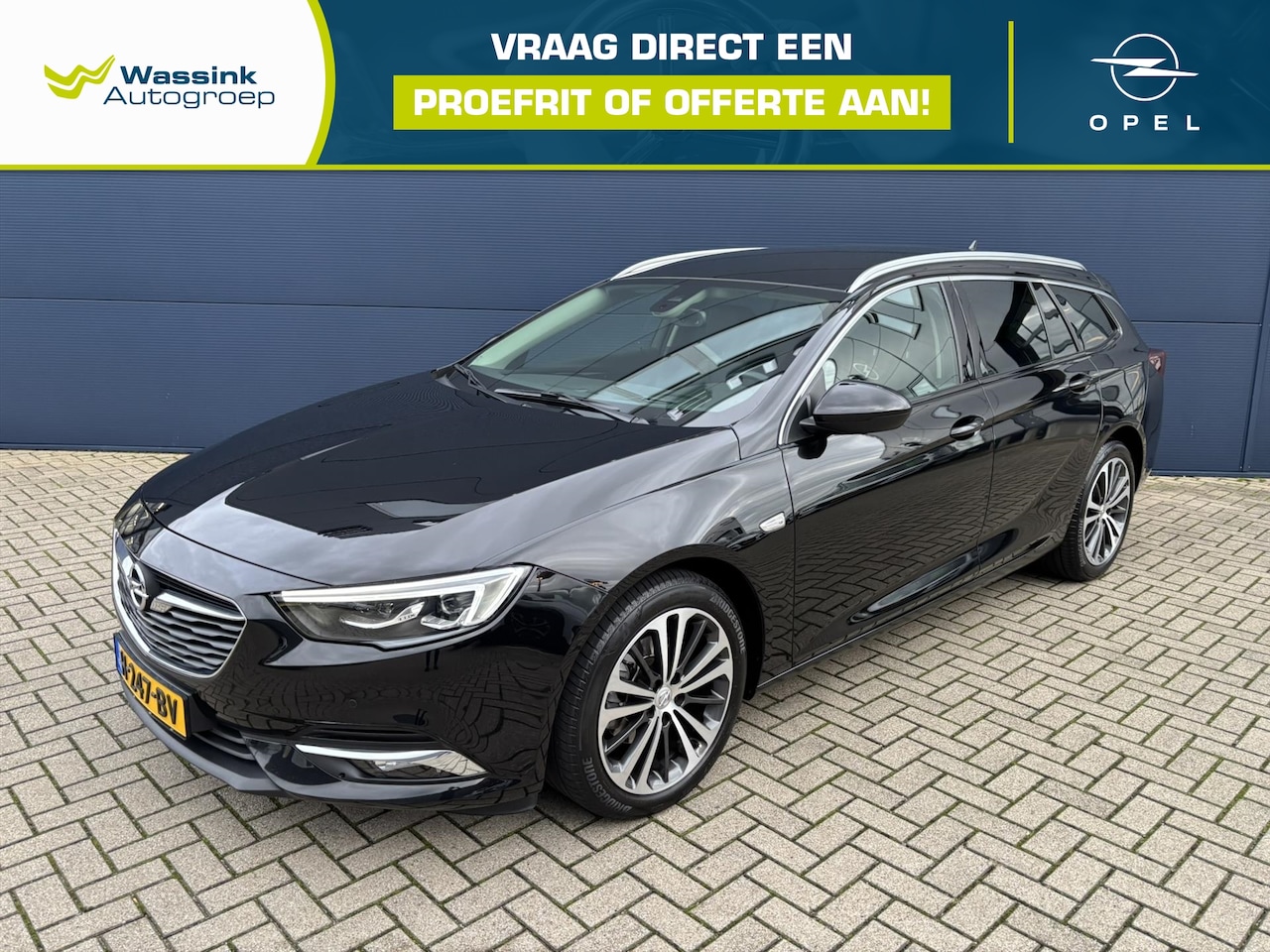 Opel Insignia Sports Tourer - 1.5 Turbo 165pk Start/Stop Aut Exclusive | Navigatie | Stoelventilatie | Stoel-/en stuurve - AutoWereld.nl