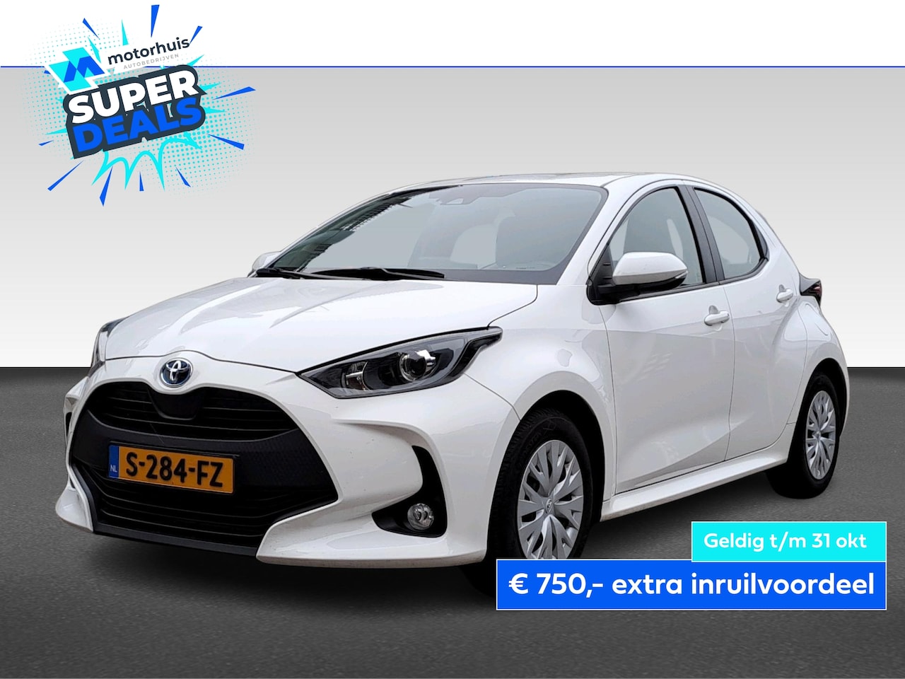 Toyota Yaris - 1.5 HYBRID 116PK AUTOMAAT ACTIVE CARPLAY TEL CAMERA CRUISE ECC - AutoWereld.nl