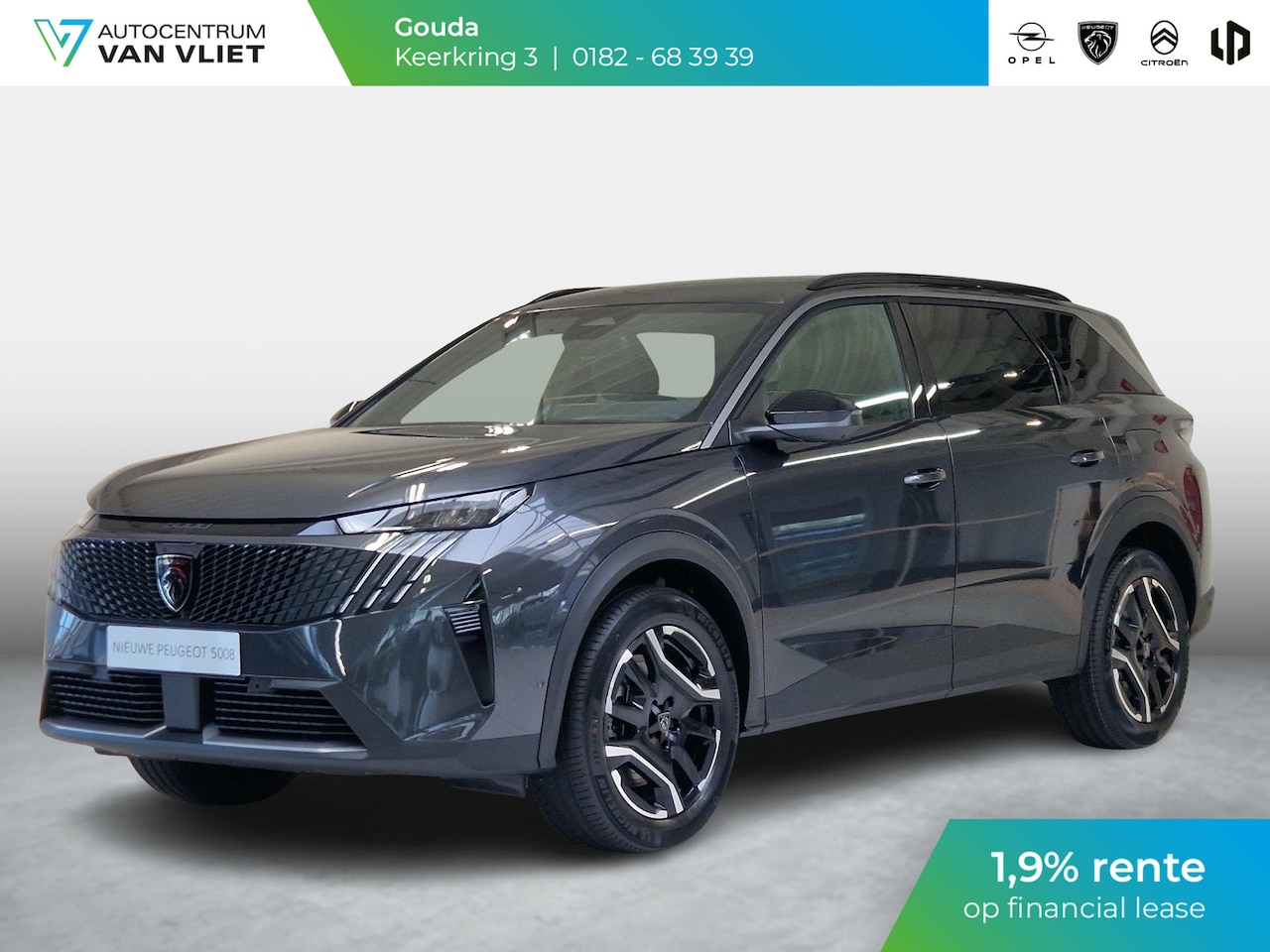 Peugeot 5008 - 1.6 Plug-in Hybrid 195 Allure 7,4 kW | Seat Pack | Panoramic Navigation Pack | 360 Vision - AutoWereld.nl