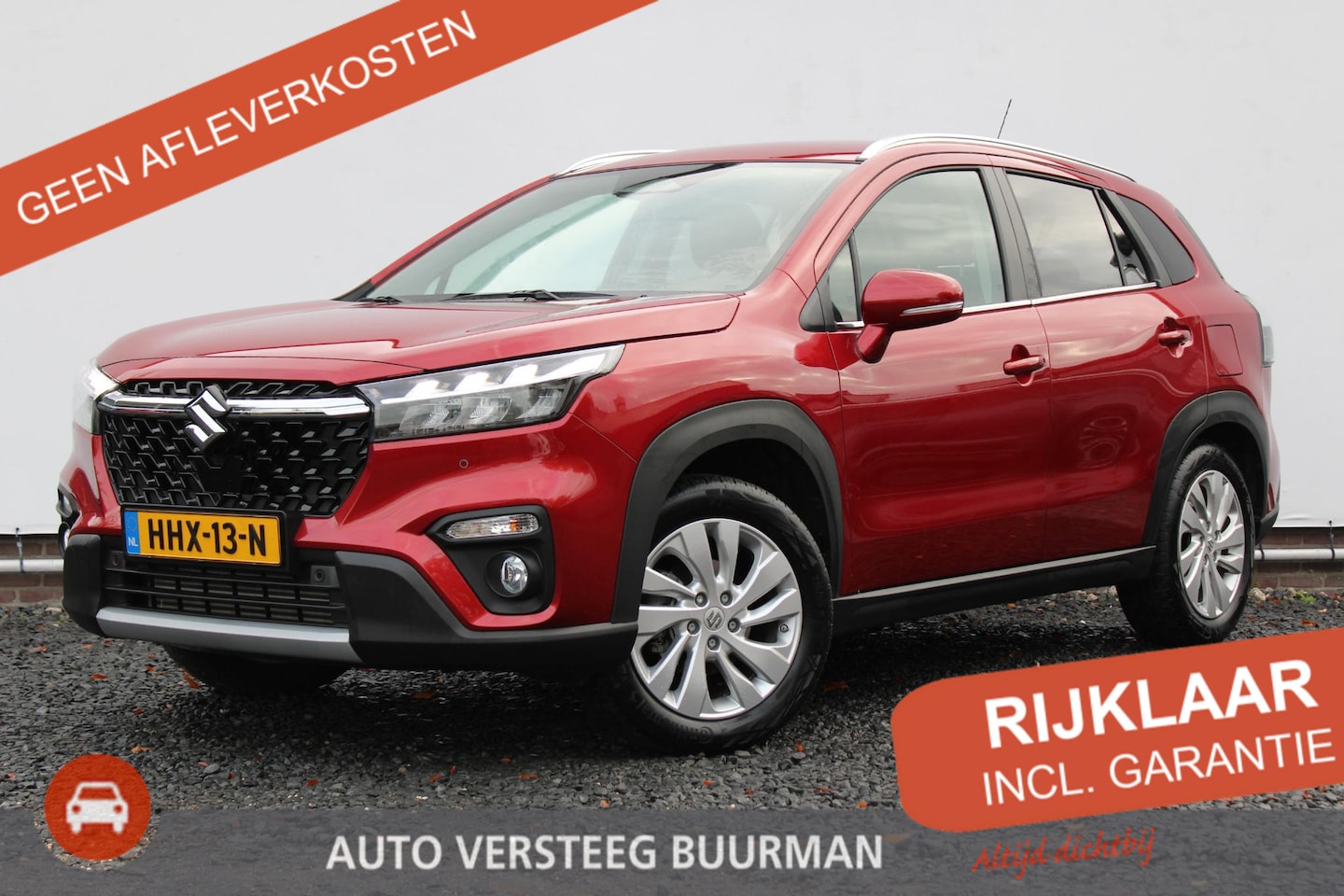 Suzuki S-Cross - 1.4 Boosterjet Select Smart Hybrid 1.4 Boosterjet Select Smart Hybrid, 6 JAAR Draadloos Carplay, Parkeersensoren en Camera - AutoWereld.nl