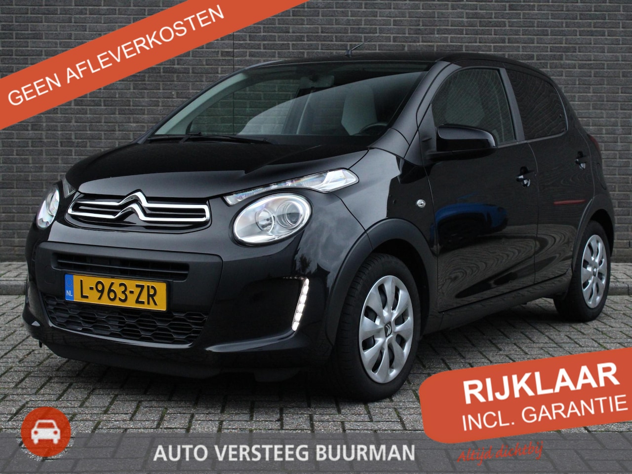Citroën C1 - 1.0 VTi Millenium Applecarpl./Andr. Auto, Elektr. Ramen voor, Start/Stop Systeem, Snelheid - AutoWereld.nl