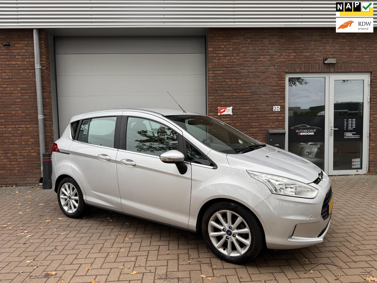Ford B-Max - 1.0 EcoBoost Titanium|NAVI|AIRCO|NIEUWE APK - AutoWereld.nl