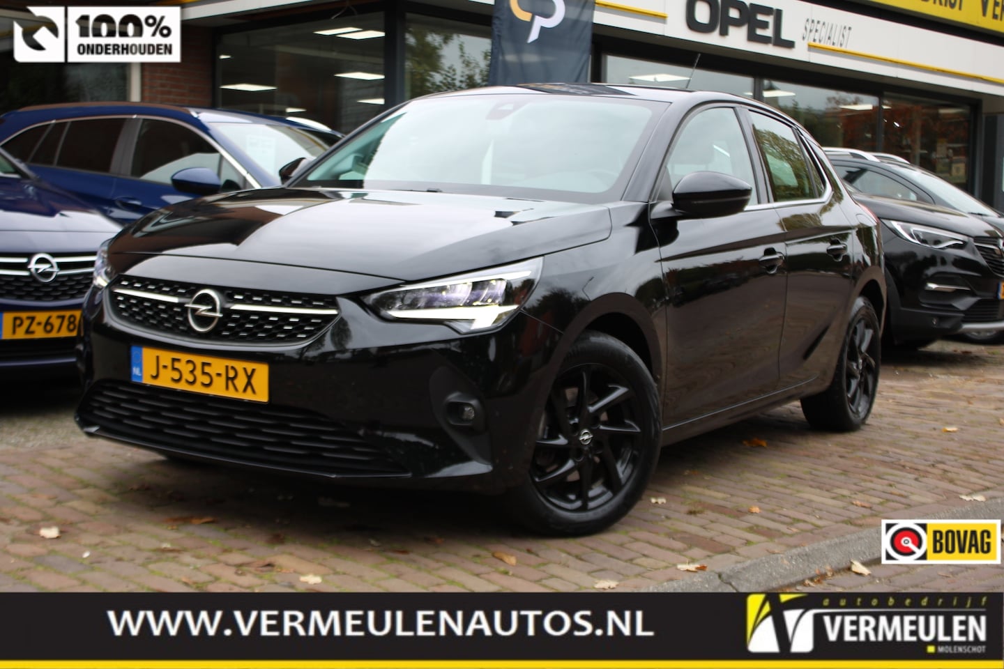 Opel Corsa - 1.2 Turbo 100PK Elegance + 16"/ Airco/ Cruise/ CarPlay/ Full-LED/ NL auto - AutoWereld.nl