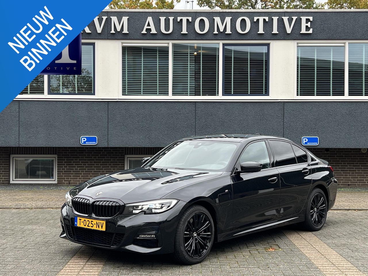 BMW 3-serie - 330e High Executive M-SPORT| DODE HOEK| LEDER| RIJKLAARPRIJS INCL. 12 MND BOVAG GARANTIE| - AutoWereld.nl