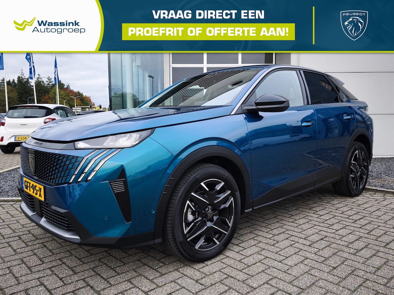 Peugeot 3008 - 1.2 HYBRID 136pk AUTOMAAT Allure | 360 Camera | - AutoWereld.nl