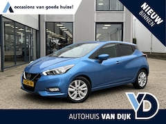 Nissan Micra - 1.0 IG-T N-Connecta | NL Auto/1e Eig./Voll.Historie/Airco/Cruise/16"/Apple CarPlay-Android