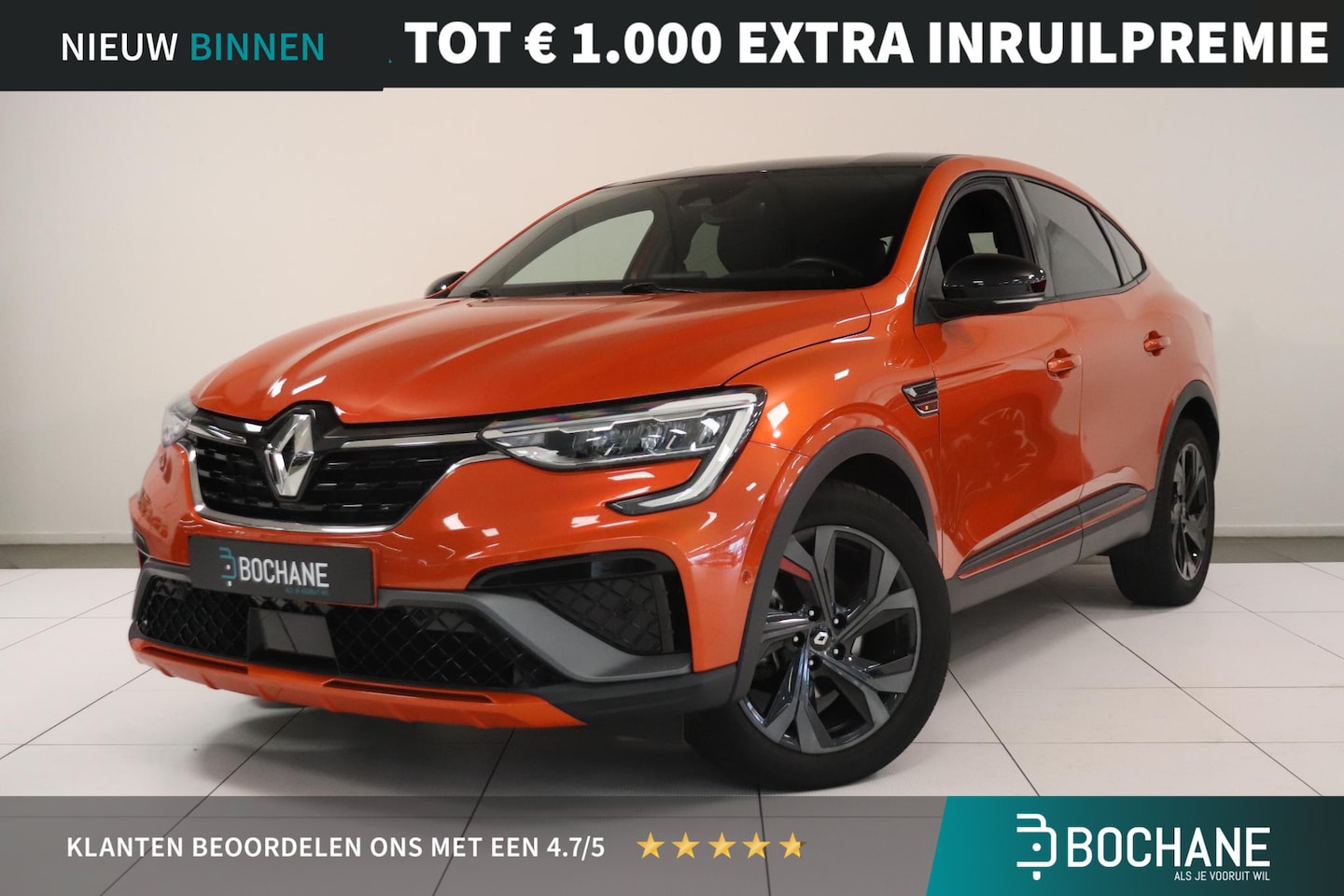 Renault Arkana - 1.6 E-Tech Hybrid 145 R.S. Line | BOSE audio | Camera | Stuur & stoelverwarming | Sportsto - AutoWereld.nl