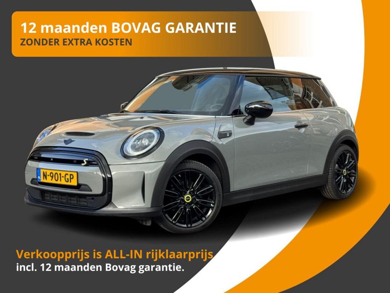 MINI Mini-Electric - COOPER SE BUSINESS EDITION LEER/NAVI/LED/LMV/NL-AUTO/1E EIG. - AutoWereld.nl